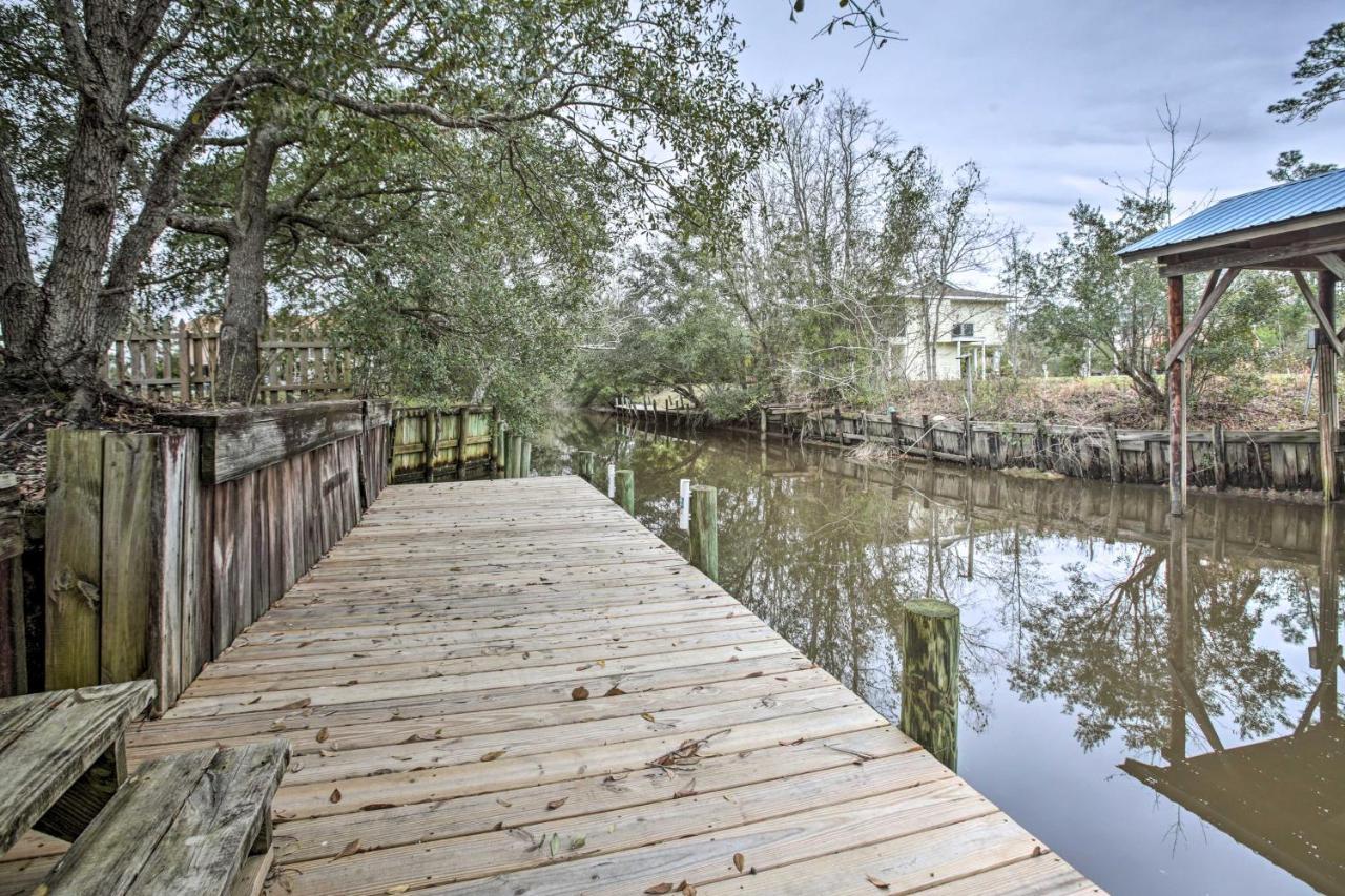 Waterfront Bay St Louis Beach House With Deck! Bay St. Louis Dış mekan fotoğraf