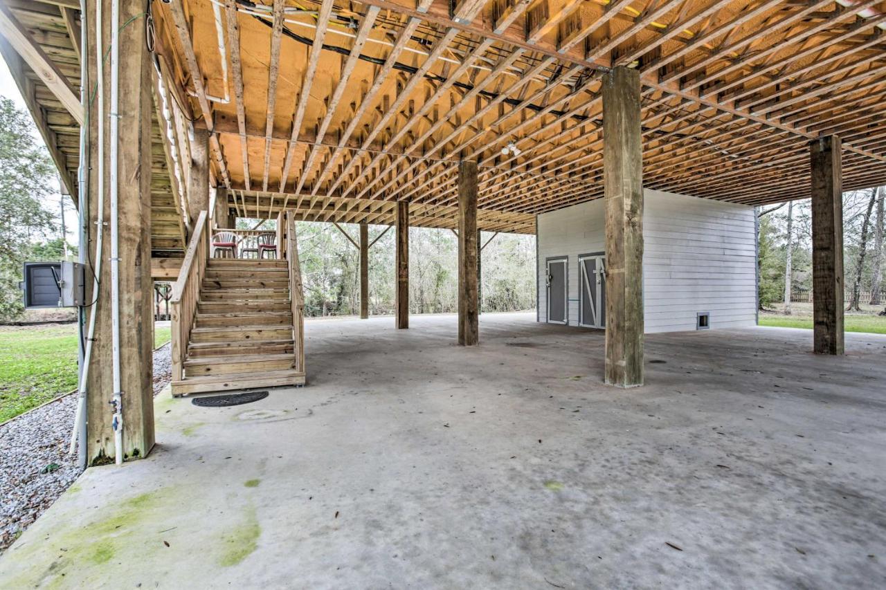 Waterfront Bay St Louis Beach House With Deck! Bay St. Louis Dış mekan fotoğraf